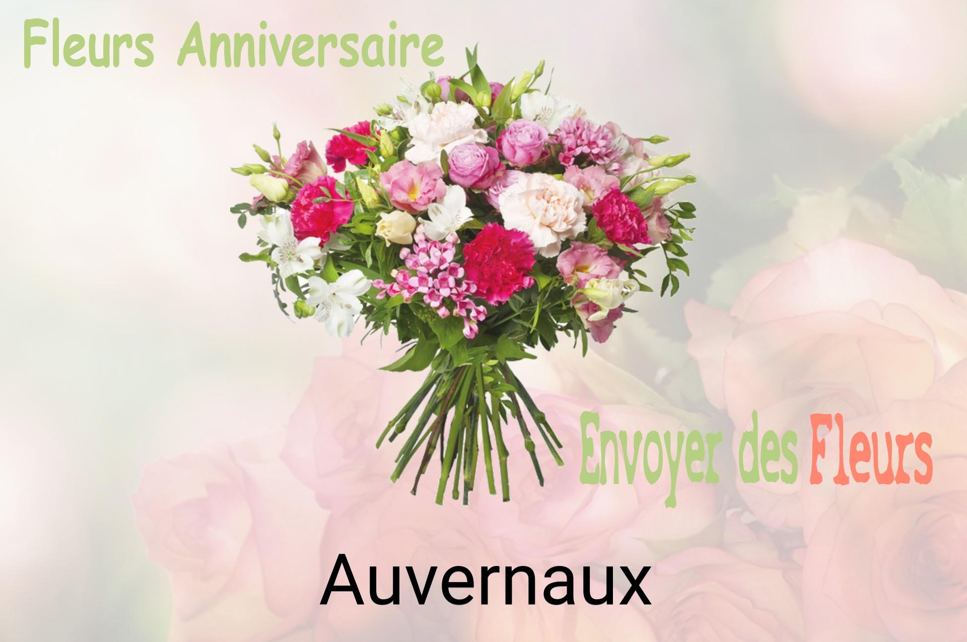 Bouquet de fleurs d’anniversaire livré à Auvernaux